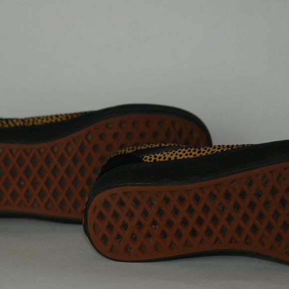 SOLD ———- VANS Old Skool Tiny Cheetah Print Snakers 7.5 - Picture 5 of 6